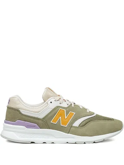 New Balance 997 "true Camo/golden Hour" Sneakers In Green