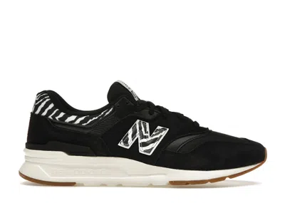 Pre-owned New Balance 997h Animal Print (women's) Sneakers In Black/white In Multi
