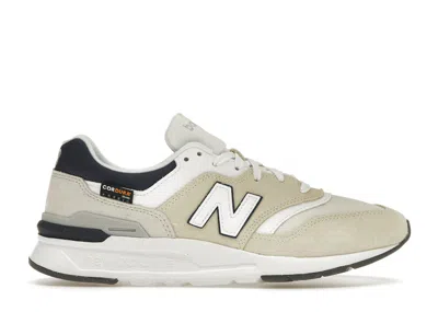 Pre-owned New Balance 997h Cordura (women's) Sneakers In Sand/navy Blue