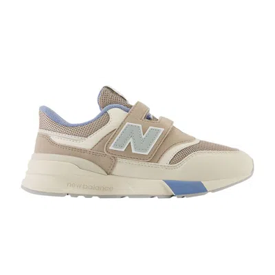 Pre-owned New Balance 997r Hook & Loop Little Kid Wide 'driftwood Juniper Green' | Brown | Kid's Size 13