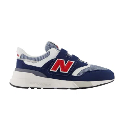 Pre-owned New Balance 997r Hook & Loop Little Kid Wide 'navy Crimson' | Blue | Kid's Size 13