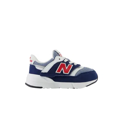Pre-owned New Balance 997r New-b Hook & Loop Toddler 'navy Team Red' | Blue | Infant Size 9