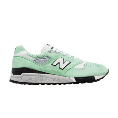 Pre-owned New Balance 998 Made In Usa 'mint' In Green