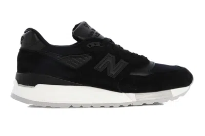 Pre-owned New Balance 998 Miusa Black White Grey In Black/white/grey