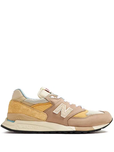 New Balance Low Top Sneakers Rubber Sole In Beige