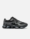 New Balance 2000 Mesh Low-top Sneakers In Black