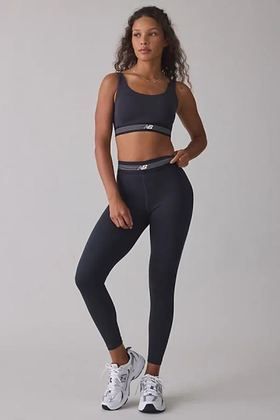 New Balance Ac High-rise 25" Leggings In Black, Women's At Urban Outfitters