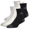 New Balance Active Cushion 6pk Quarter Sock In Multi
