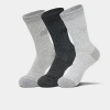 New Balance Active Lifestyle Striped Crew Socks (3-pack) Size Medium Cotton/knit