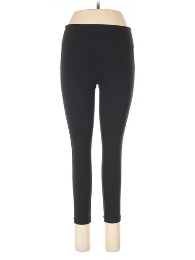 Pre-owned New Balance Active Pants In Black