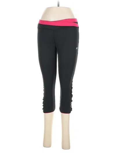 Pre-owned New Balance Active Pants In Black