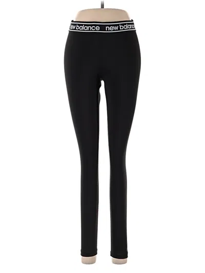 Pre-owned New Balance Active Pants In Black