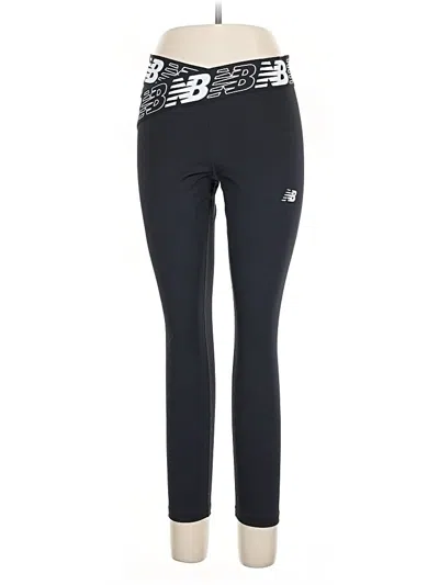 Pre-owned New Balance Active Pants In Black