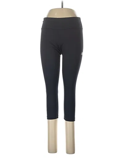 Pre-owned New Balance Active Pants In Black