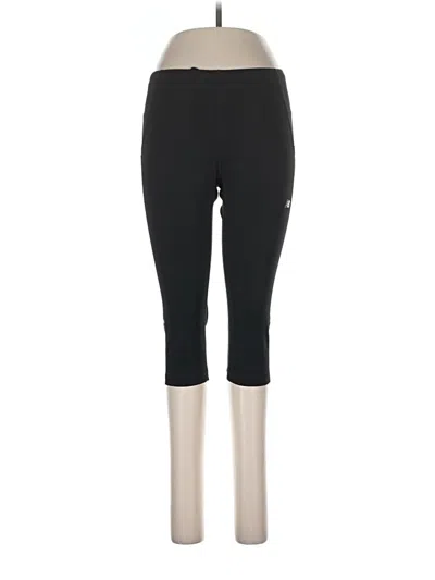 Pre-owned New Balance Active Pants In Black