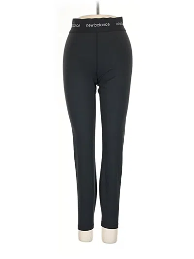 Pre-owned New Balance Active Pants In Black