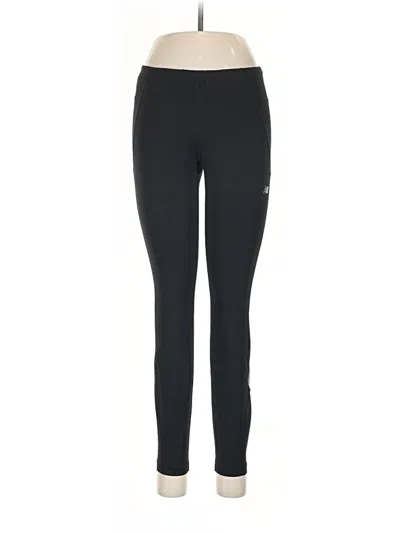 Pre-owned New Balance Active Pants In Black