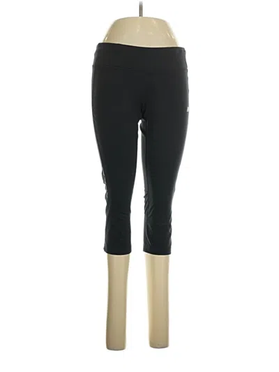 Pre-owned New Balance Active Pants In Black