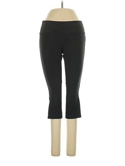 Pre-owned New Balance Active Pants In Black