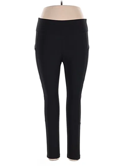 Pre-owned New Balance Active Pants In Black