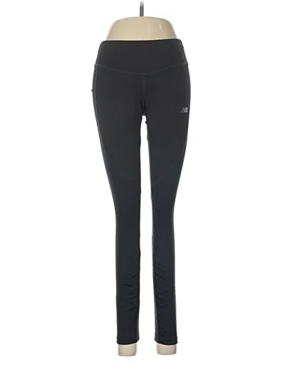 Pre-owned New Balance Active Pants In Black