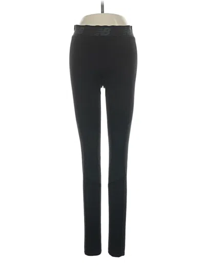 Pre-owned New Balance Active Pants In Black
