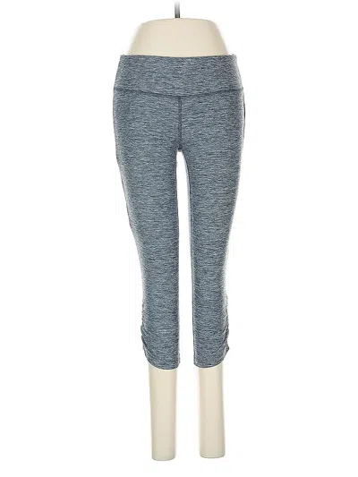 Pre-owned New Balance Active Pants In Blue