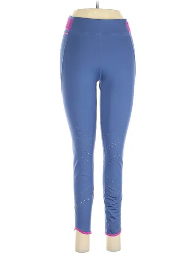 Pre-owned New Balance Active Pants In Blue