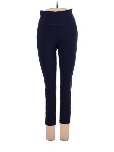 Pre-owned New Balance Active Pants In Blue