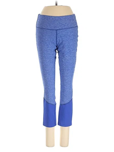 Pre-owned New Balance Active Pants In Blue