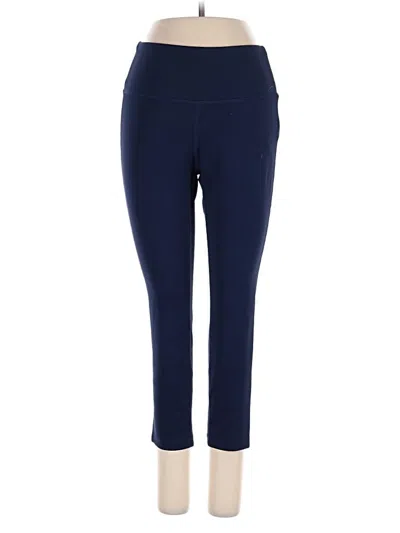 Pre-owned New Balance Active Pants In Blue