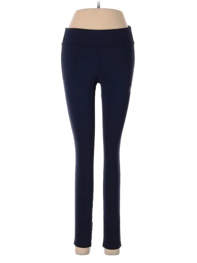 Pre-owned New Balance Active Pants In Blue