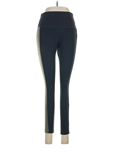 Pre-owned New Balance Active Pants In Blue