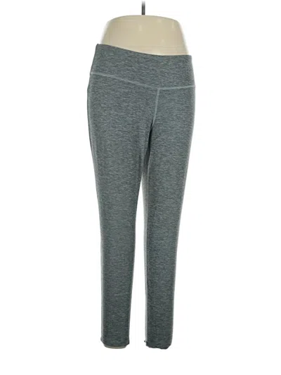 Pre-owned New Balance Active Pants In Gray