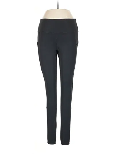 Pre-owned New Balance Active Pants In Gray