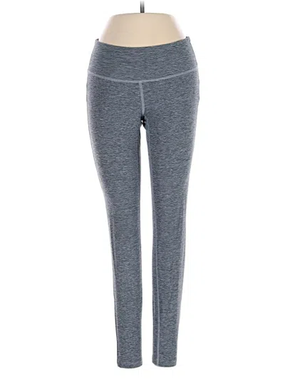 Pre-owned New Balance Active Pants In Gray