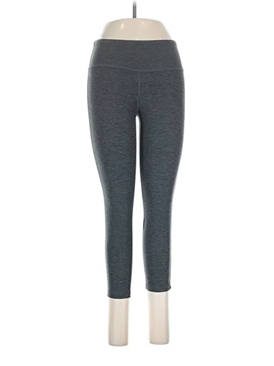 Pre-owned New Balance Active Pants In Gray