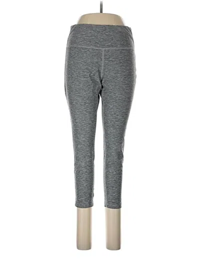 Pre-owned New Balance Active Pants In Gray