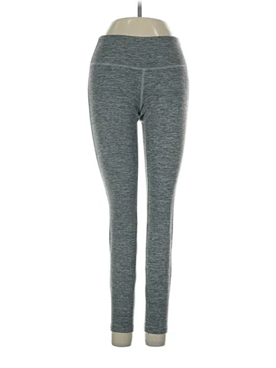Pre-owned New Balance Active Pants In Gray