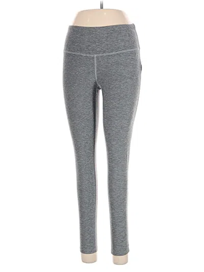 Pre-owned New Balance Active Pants In Gray