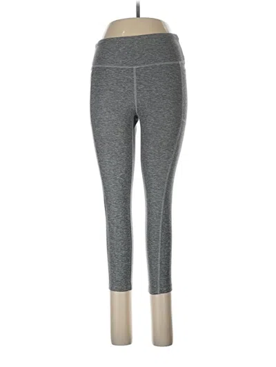 Pre-owned New Balance Active Pants In Gray