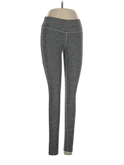 Pre-owned New Balance Active Pants In Gray