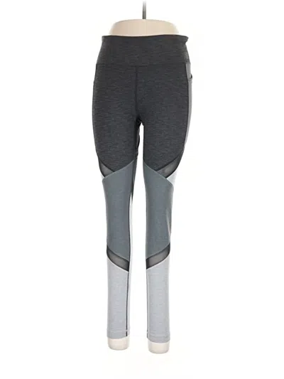 Pre-owned New Balance Active Pants In Gray