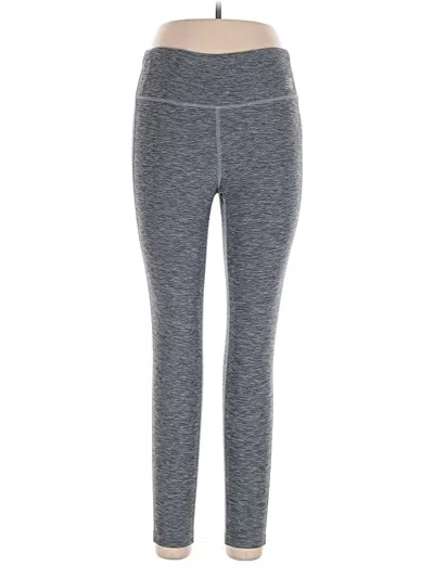 Pre-owned New Balance Active Pants In Gray