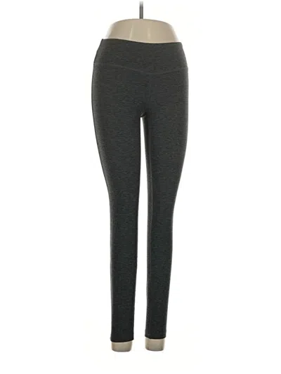 Pre-owned New Balance Active Pants In Gray