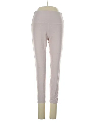 Pre-owned New Balance Active Pants In Pink