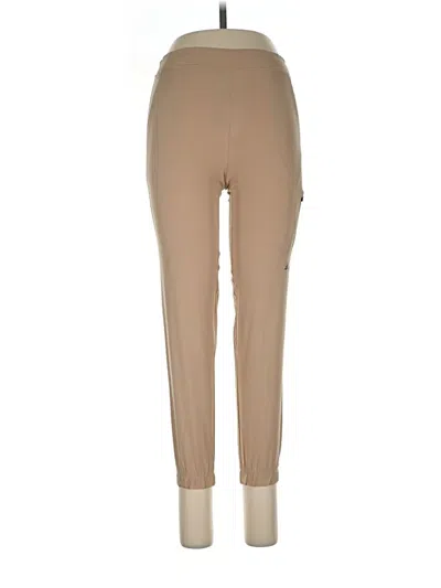 Pre-owned New Balance Active Pants In Tan