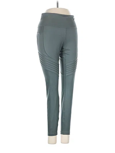 Pre-owned New Balance Active Pants In Teal