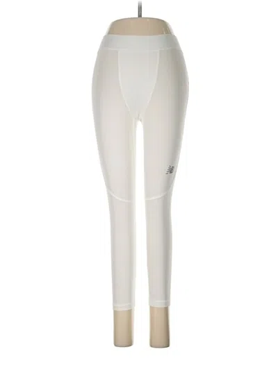 Pre-owned New Balance Active Pants In White