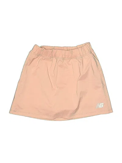 Pre-owned New Balance Kids' Active Skirt In Brown